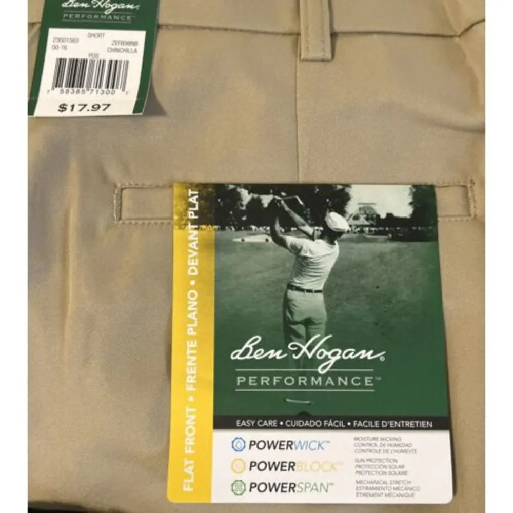 2 X Ben Hogan Performance Chinchilla & Total Eclipse Performance‎ Size 44